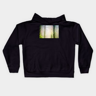 Ivy covered trees Kids Hoodie